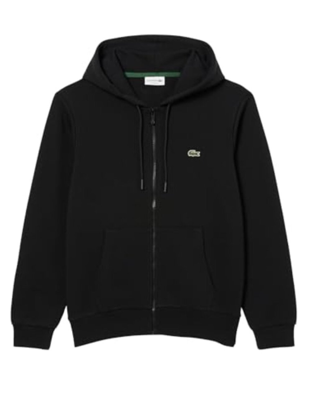 Mens Non-Brushed Fleece Half Zip Hoodie Hooded Sweatshirt Classic Fit